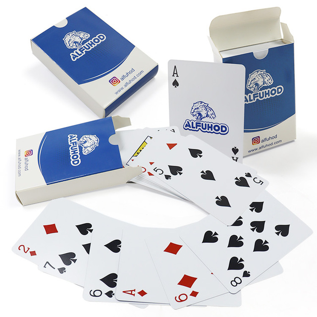 Manufacturer Custom New Pattern 100% Waterproof Plastic Cards Coated Dubai Gold Poker Arabic Adult Playing Cards Game in Bulk