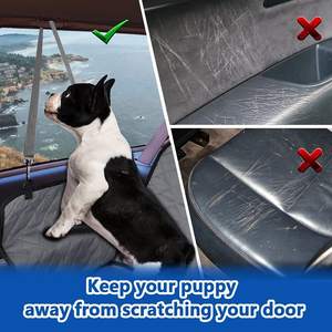 Alfombrilla para mascotas para coche, cojín para asiento trasero, alfombrilla para perros impermeable - Product Image 5