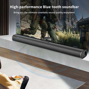 Barra de Sonido Inalámbrica Bluetooth para TV, Sonido Envolvente Estéreo y Adaptador, Calidad de Audio Superior para Cine en Casa - Product Image 4