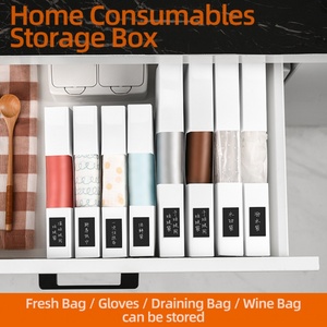 China Factory White <b>Folding</b> Kitchen Fresh Bag Garbage Bag <b>Storage</b> <b>Box</b> Plastic Bag Finishing <b>Box</b> - Product Image 3