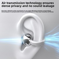 Écouteurs OEM à clip d'oreille ouverts avec traduction IA, Bluetooth 5.4, chipset Jerry, étanchéité IPX5, commande vocale tactile, pour le sport, la course et la gym
