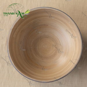 Nuevo Juego de Tazones de Bambú Desechables y Sostenibles para Cocina, Personalizables OEM, para Ensaladas y Frutas, Ecológicos, de Gran Capacidad - Product Image 3