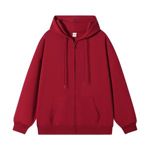 Sudadera con Capucha para Mujer, 350GSM, Gruesa, para Fitness, Otoño Invierno, Estilo Urbano, Básica, Holgada, con Cierre, Ligera y Transpirable - Product Image 6