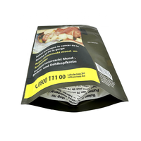 Pochette personnalisable anti-odeur pour feuilles de tabac à rouler, sac à cigarettes, emballage MOPP/VMPET/PE avec fermeture éclair