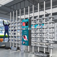 Nouveau design de mobilier de présentation personnalisé pour magasin de chaussures de sport, pour la conception d'intérieur de chaînes de vente au détail, armoire cosmétique, présentoir de pharmacie