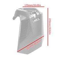XXUN Carénage Intérieur Avant de Moto Compatible avec Honda ADV350 ADV 350 2022-2025 2022 2023 2024 2025 Accessoires