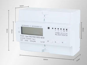 Compteur d'énergie intelligent triphasé ENGELEC de type CT à montage sur rail DIN avec Zigbee Tuya, compteur de puissance, wattmètre, affichage numérique LCD - Product Image 6