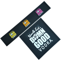 Vente directe PVC tapis de Bar en caoutchouc antidérapant bureau pour Machine à café service à thé vidange Spot en caoutchouc pour Bars cuisine Restaurants hôtel
