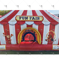 Vente en gros usine : Château gonflable de parc à thème de carnaval pour location commerciale extérieure et jardin