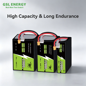 Batterie de drone GSL ENERGY Solid State 22,2V 6S 22000mAh 22Ah 350Wh/kg, pack de batteries lithium-ion pour la logistique aérienne et les relevés, 6S-22AH-3 - Product Image 3