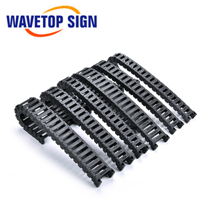 Chaîne de câble WaveTopSign série 18, pont silencieux à grande vitesse, ouverture des deux côtés, chaîne de transmission de câble pour machine laser CO2 - Product Image 3