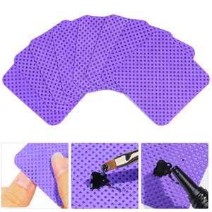 300 Pcs Non-Woven <strong>Nail</strong> Polish <strong>Remover</strong> Wipes Plastic <strong>Nail</strong> Cleaning Pads for Women &amp; Girls Beauty Salon Use Manicure Tool - Product Image 4