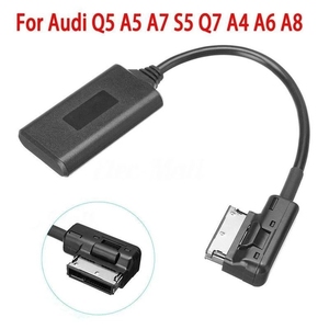 Module d'interface AMI MDI MMI, <span class=keywords><strong>adaptateur</strong></span> de câble récepteur AUX <span class=keywords><strong>pour</strong></span> autoradio Audi VW A7 R7 S5 Q7 A6L 8L/4L - Product Image 6