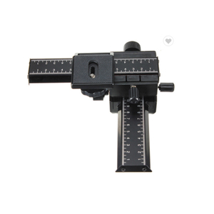 4 Way Macro Focusing Focus <strong>Rail</strong> <strong>Slider</strong> Close-up Shooting Gimbal for <strong>DSLR</strong> SLR <strong>Camera</strong> Accessories with Standard 1/4&quot; Screw - Product Image 4