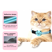Collier de suivi GPS/GPRS intelligent anti-perte en silicone réfléchissant imperméable pour animaux de compagnie avec application IOS
