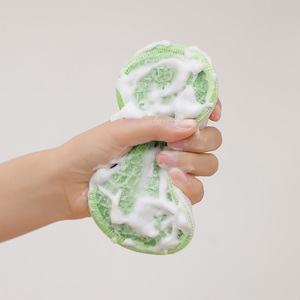 Almohadilla de Limpieza Multicolor con Textura de Waffle para Eliminar Manchas de Forma Eficiente, Esponja de Limpieza Utilizada para Frotar Superficies de Acero Inoxidable - Product Image 6