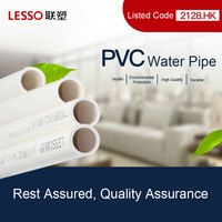 Tuyau en PVC-U de 8 à 10 pouces pour le transport de liquides industriels, flexible, écologique, résistant aux UV, sanitaire, GB/T 10002.1 BS69200
