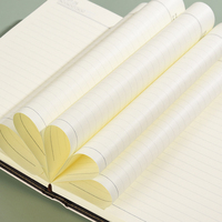 Journal à cadenas personnalisé en gros, carnet d'affaires, journal en cuir souple, journal rechargeable, journal secret inerte avec cadenas codé