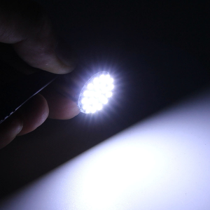 ไฟสำรอง BA15S S25 12V มีไฟเบรค<span class=keywords><strong>สี</strong></span>ขาวแดงเหลืองน้ำเงิน5W 22SMD 1206 22 LEDs โคมไฟ SMD ใช้ได้กั<span class=keywords><strong>บ</strong></span>1156 P21W 22สภาพใหม่ - Product Image 5