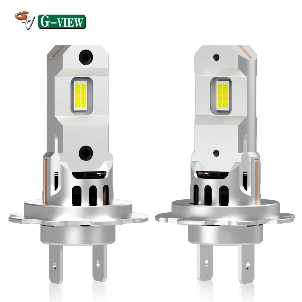 Gview 8000lm Mini Tamanho GMX H1 H8 H11 H7 H4 Faróis LED 12V Canbus LED H7 Farol Peças de reposição para Carro Audi