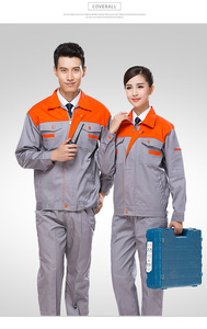 Ropa DE TRABAJO personalizada de estilo popular para hombres, serie Popular, poliéster puro, Unisex, uniforme de construcción de fábrica para exteriores, ropa de trabajo - Product Image 5