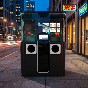 Robot Barista IA Intelligent pour Café, Bras Collaboratif à 6 Axes pour la Préparation d'Espresso et de Latte, Kiosque à Écran Tactile, Robot Artistique du Café - Product Image 1
