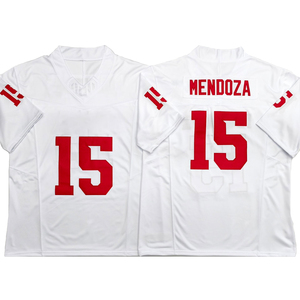 Maillot de football pour homme 2026 de haute qualité, cousu, 15 Fernando Mendoza, tailles S-3XL - Product Image 3
