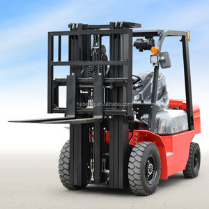 Montacargas Diésel de Alto Rendimiento de 3.5 Toneladas - Modelo CP-<span class=keywords><strong>50</strong></span> con Tracción en las 4 Ruedas, Mástil de Tres Etapas, Altura de Horquilla de 3000 mm, Neumáticos Sólidos para Uso en Interiores - Product Image 5