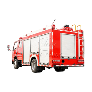 Véhicule de pompiers haut de gamme, 2000 litres, petit camion de pompiers, véhicule de sauvetage durable pour les rues étroites urbaines - Product Image 1