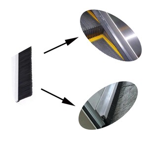 Fabriek Aanpassen H Type Deur Afdichting Borstel Industriële Lineaire Vorm Nylon <span class=keywords><strong>Strip</strong></span> Borstels Voor Het Reinigen - Product Image 6