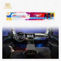 Tira de Luces LED para Interior de Coche K4plus, Iluminación Ambiental Automática, Sincronización con Música, Control por Aplicación de Smartphone