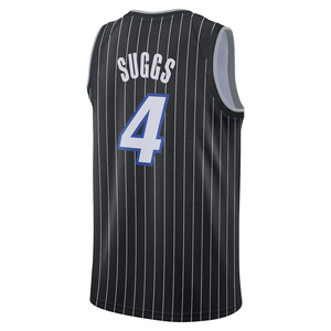 Hommes # 4 Maillots de basket personnalisés <span class=keywords><strong>Suggs</strong></span> Orlando, chemises brodées, uniformes pour jeunes, vêtements de sport, thermocollés - Product Image 3