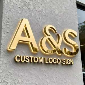 3D Led Illuminated <b>Letter</b> Custom logo Backlit <b>Sign</b> Advertising Outdoor Storefront Shop Name Led <b>Sign</b> Board <b>for</b> Business Signage - Product Image 5