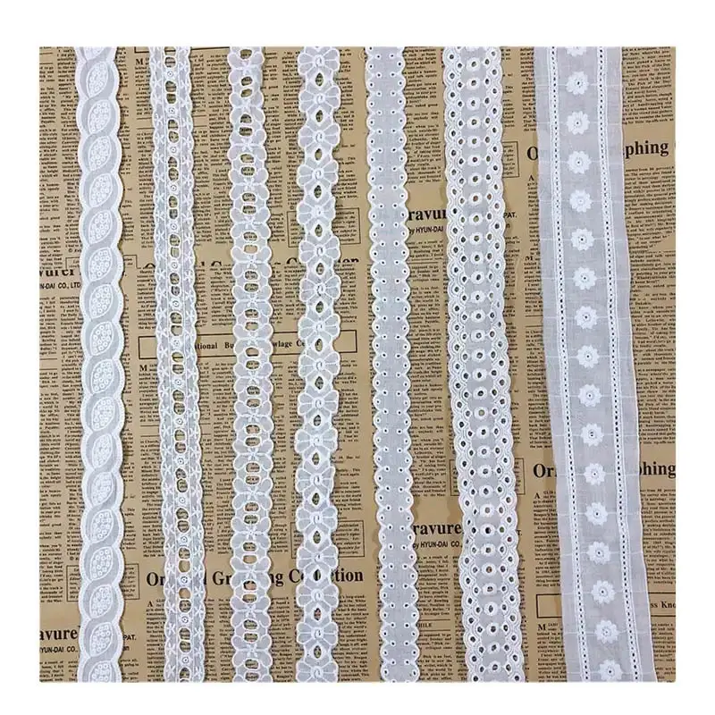 Cabo de revestimento de tecido bordado, alta qualidade, 100% poliéster, tule, guarnição, lantejoula, tecido africano