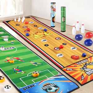Juego de Mesa Multideportivo para Niños - Golf/<span class=keywords><strong>Bowling</strong></span>/Fútbol Curling, Juego Competitivo para 2 Jugadores, Juguete para Interiores/Exteriores - Product Image 4