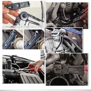 CLAUTOOL haute qualité 9 pièces outils de réparation de <span class=keywords><strong>voiture</strong></span> Automobiles Flexible collier de serrage pinces <span class=keywords><strong>pince</strong></span> tuyau outils pinces - Product Image 6
