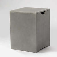 Couverture moderne autoportante pour bouteille de gaz de terrasse, en matériau MGO, surface peinte, pour usage extérieur, design portable, pour foyers et réservoirs Peaktop