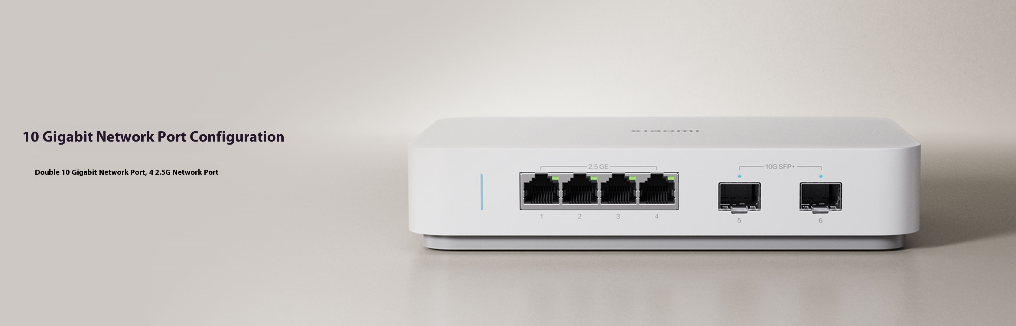 Xiaomi 10Gbps Network Switch SW-106T-A | Rapid Expansion for