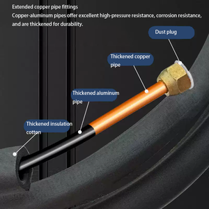 <span class=keywords><strong>Tuyau</strong></span> en <span class=keywords><strong>cuivre</strong></span> et aluminium pour climatiseur, pièces de réfrigération pour système d'air frais - Product Image 4