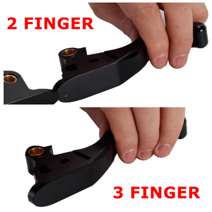 2 <strong>Finger</strong> <strong>and</strong> 3 <strong>Finger</strong> Brake Clutch Lever for Harley Softail Street Bob Deluxe Low Rider Sport Glide 2015-2022 - Product Image 2