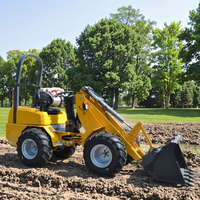 HERACLES CE Standard High Performance Backhoe Loader dengan Pompa Hidrolik Eaton dan Mesin Euro5 untuk Konstruksi dan Pertanian
