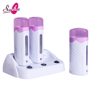 Chauffe-cire professionnel <span class=keywords><strong>3</strong></span>-en-1 haute puissance, appareil d'épilation portable pour cire roll-on à trois postes pour l'épilation - Product Image 5