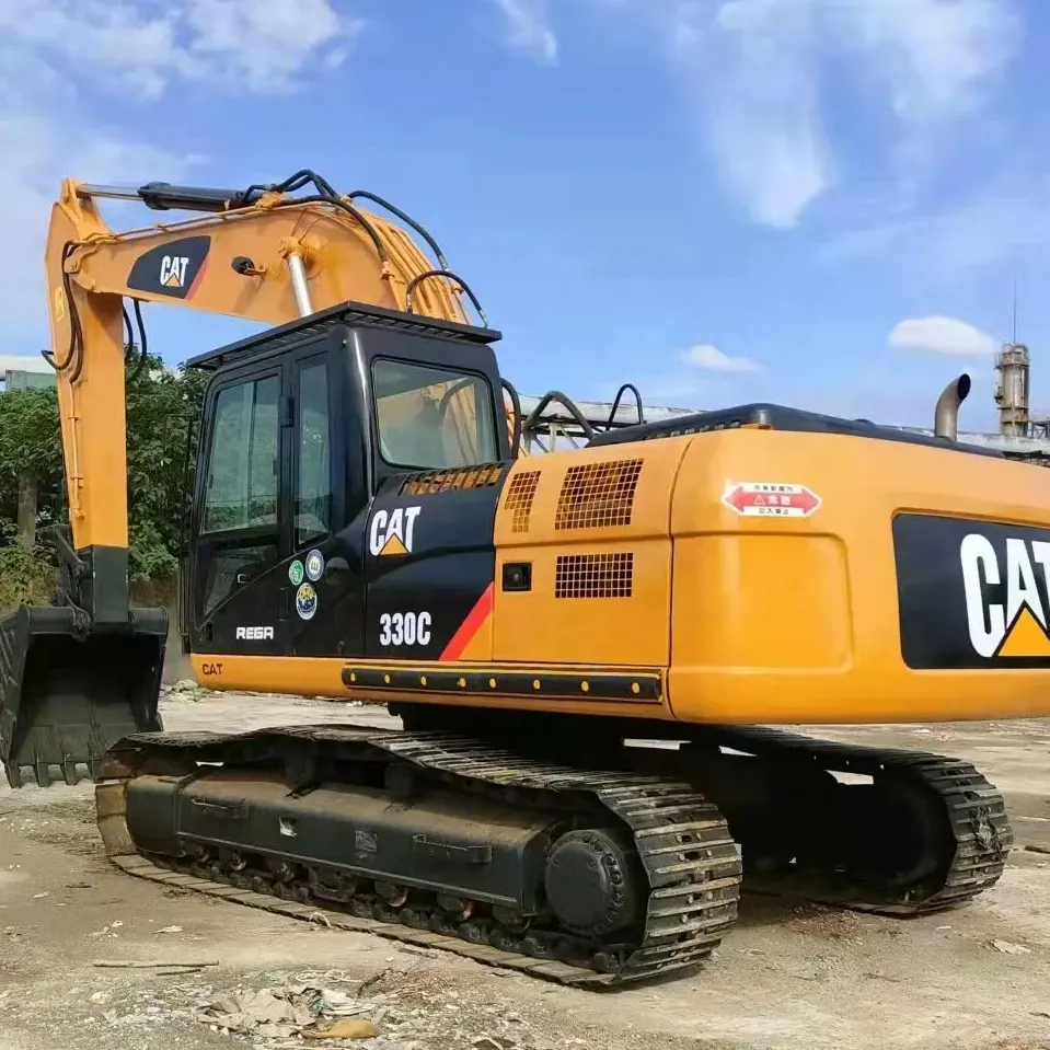 Harga murah CAT 330C bekas ekskavator tangan kedua 330C 330D mesin konstruksi bekas pemgali bumi