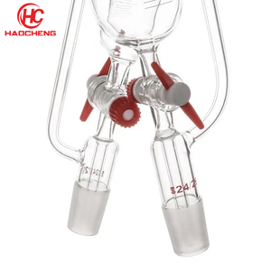 <span class=keywords><strong>Imbuto</strong></span> Cilindrico in Vetro PTFE <span class=keywords><strong>a</strong></span> Pressione Costante con Bocca Standard - Product Image 4