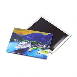 Imán con Foto Impresa 80*53, Acabado Mate, Imanes Metálicos para Refrigerador, Recuerdo de Noruega, Personalizado - Product Image 5