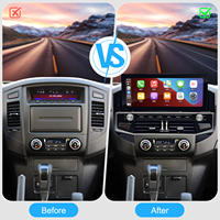 Navihua navigasi GPS mobil, untuk Mitsubishi Pajero 2008-2020 Upgrade mobil Android Radio Multimedia mobil