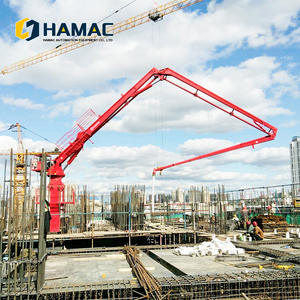 HAMAC Fabriqué en Chine, flèche de distribution de béton hydraulique autoportante mobile 12-32M, distributeur de béton pour la construction - Product Image 5
