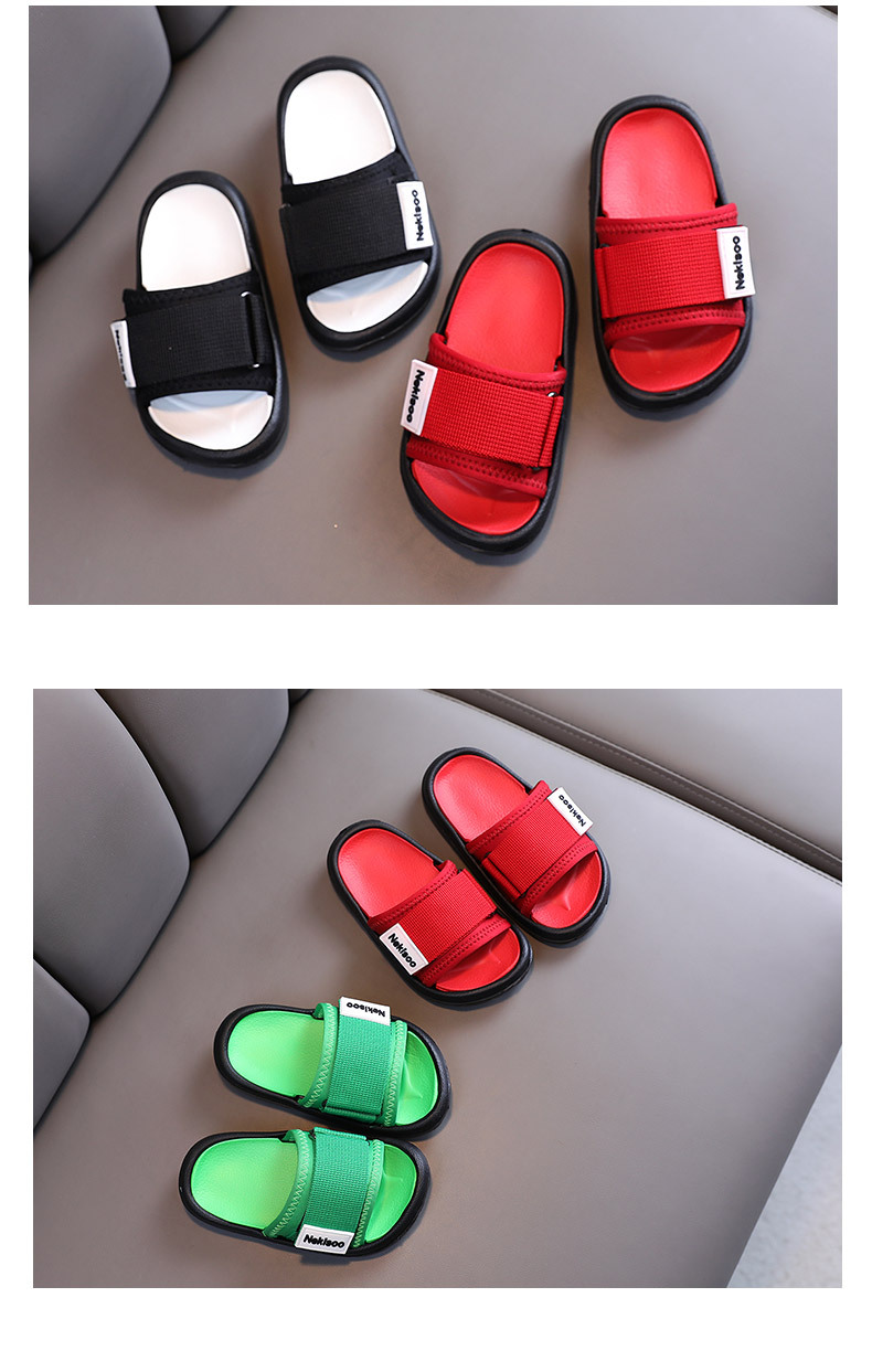 Summer Beach Sandals Slippers Children Slides Slippers Boys and Girls Flat Shoes