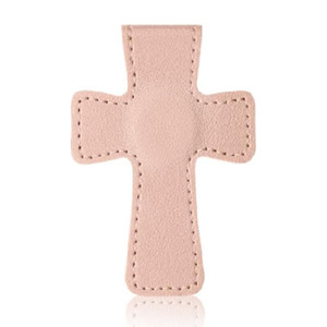 Personalized Leather Cross Bookmark Cross Shaped Leather Magnetic Christian Bookmark Clip Engraved Magnetic <strong>Book</strong> <strong>Accessory</strong> - Product Image 4