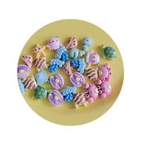 100 pièces Mini résine océan thème Animal résine coquille étoile de mer hippocampe tortue figurines pour paysage Nail Art fête d'anniversaire décor
